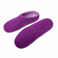 Chaussons en feutre de laine jetables, légers, respirants, chauds, personnalisés, unisexes, pour femmes et hommes, faits à la main, doux et confortables, pour l'intérieur, été, printemps, hiver