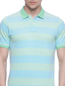 เสื้อโปโลลายฝ้ายแบบพอดีตัวปกติของผู้ชายเสื้อโปโลลายทางออนไลน์ผลิตจาก2025บังคลาเทศ - Product Image 6