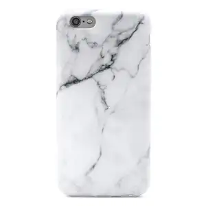 Wholesale Cell Phone Accessory, For iPhone 6 6S White Marble Phone Case Mobile Phone Accessories Factory in China