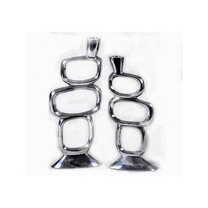 Bougeoir à tige de créateur, bougeoir rotatif créatif Vintage en métal, chandelier pour la décoration de la maison - Product Image 1