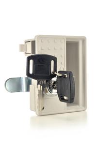 Cheap Small Mini ABS Plastic key lock Locker Cabinet - Product Image 6