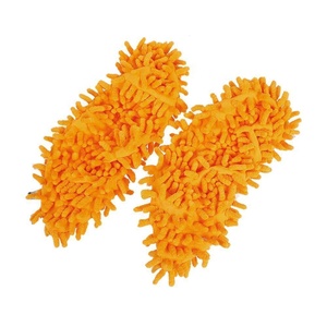 Mop <strong>Slippers</strong> Multi-Function Chenille Fiber Washable Dust Mop <strong>Slippers</strong> Dusting <strong>Cleaning</strong> Foot Socks - Product Image 4