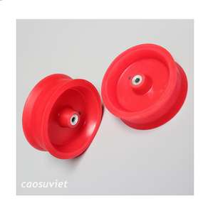 Rueda giratoria de PU superventas, caucho de alta calidad, poliuretano Premium 70-90, dureza ShoreA, rueda motriz resistente a la abrasión - Product Image 3