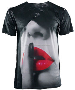 เสื้อยืดแขนสั้นไซส์ใหญ่แบบลำลอง ผ้าเจอร์ซีย์ระบายอากาศ สำหรับงานพิมพ์ลายแบบซับลิเมชั่น ออกแบบเองได้ - Product Image 3
