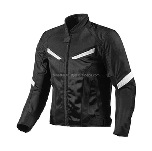 Veste de moto de course Cordura conçue sur mesure taille XL avec protections approuvées CE étiquettes et tailles de patchs de broderie - Product Image 6