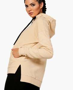 Nueva impresión personalizada traje con capucha al por mayor de gran tamaño de alta calidad cuello redondo mujeres transpirable Sudadera con capucha - Product Image 3