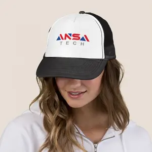 2023 סיטונאי באיכות גבוהה רשת חזרה קיץ בייסבול כובעי נשים רקמה מותאמת אישית 5 פנל כותנה ארוג תיקון נהג משאית כובע