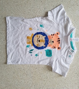Camisetas de algodón para niños altos con nuevo patrón Original de Bangladesh, lote de stock de envío cancelado con serigrafía personalizada para primavera - Product Image 1