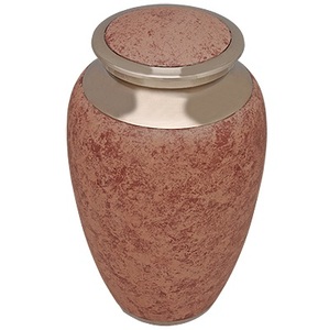 Fournitures funéraires à texture classique Urnes de haute qualité pour les cendres humaines des fabricants d'artisanat indien en métal à bas prix - Product Image 1