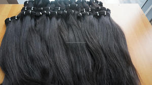 Double dessiné droit vietnamien de haute qualité de prolongements de cheveux humains vierges - Product Image 6