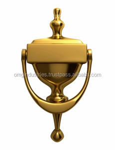 ที่เคาะประตูทองเหลืองสีดำด้านสำหรับอุตสาหกรรม OMG รับประกัน1ปีติดตั้งสกรูสำหรับบ้านและโรงแรมหน้าต่างอุปกรณ์เสริม - Product Image 3