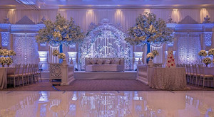 Grandes scées de mariage japonaises en Fiber, Set de scène, pour mariages asiatiques, Set de décoration artisanale - Product Image 5