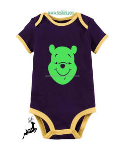 Mameluco OEM de algodón orgánico para bebé impreso personalizado venta directa de fábrica Tirupur India. Mameluco de invierno de dibujos animados para niños en línea para Navidad - Product Image 2