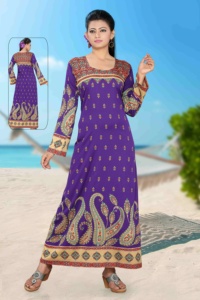 Vestido caftán marroquí, caftán abaya de Dubái, estampado geométrico - Product Image 4