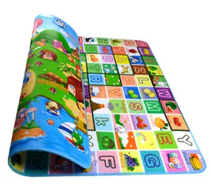 Мягкий пенопластовый Детский развивающий ковер, двусторонний коврик 0,8 см 2 см