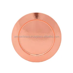 Assiette de service en métal de qualité supérieure nouvelle conception vaisselle la plus vendue assiette de service pour la salle à manger - Product Image 1