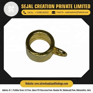 Vente en gros de fils d'oreilles en forme de pétale de fleur en argent sterling 925 - Product Image 3