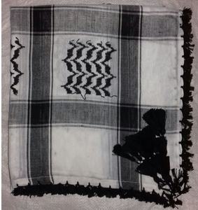 Écharpe carrée arabe Yashmagh pour les musulmans pour la saison de printemps en polyester - Product Image 2