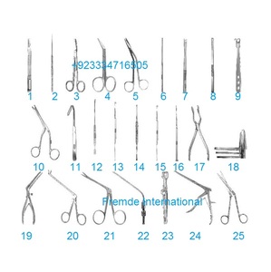 ชุดผ่าตัด FESS ของ21เครื่องมือ CE และ ISO ได้รับการรับรอง - Product Image 5