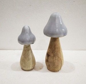 Reliable Manufacturer of Latest Design <b>Top</b> Quality Garden Decorative Wooden <b>Mushroom</b> for Christmas / Enameled <b>Mushroom</b> - Product Image 2
