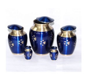 Diseñador clásico azul cremación urnas por ZHE - Product Image 6