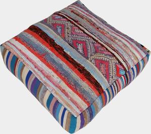 Handmade Creations 24x24 Moroccan Vintage Floor <b>Cushions</b>,Hand Woven Kilim, Bohemian <b>Cushions</b> - Product Image 1