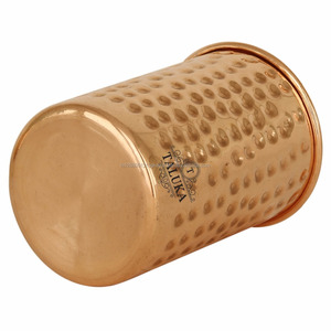 Martillo de fabricante indio para bebidas, vidrio de cobre - Product Image 3