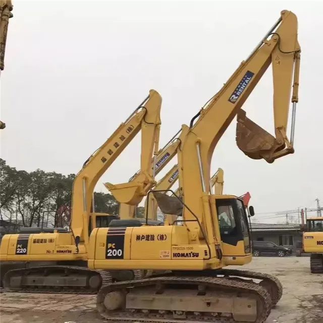 Contact Supplier Chat Now! undefined Used Excavator Komatsu PC200-7 Digger