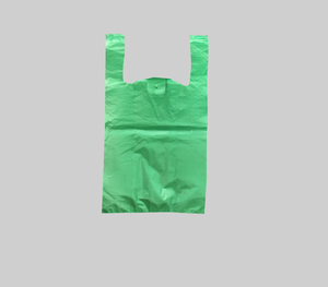 t-shirt plastic bags with handle/shopping bags made in Vietnam - Product Image 2