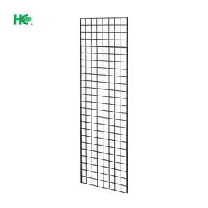 Rejilla negra de alambre de metal, estante de exhibición de publicidad - Product Image 6