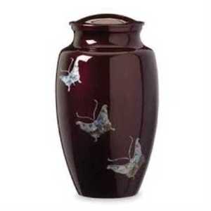 Or Rose classique solide métal commémoratif laiton/aluminium adultes cendres funérailles humaines crémation urns Style américain/européen - Product Image 6