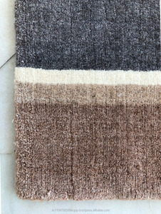 Alfombra duradera de rayas de lana HANDLOOM INDIAN a precio de fábrica directa del fabricante para usos interiores de su hogar - Product Image 2