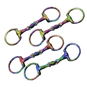 Mors de cheval bleu Phylum / mors d'équitation / mors fantaisie de qualité - Product Image 4
