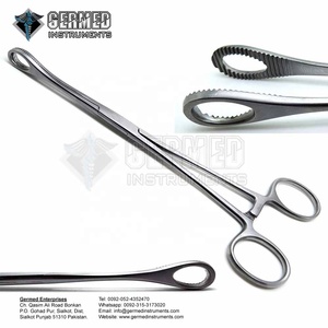 Supplier Best Price High Quality Stainless Steel Foerster <strong>Ballenger</strong> <strong>Sponge</strong> Holding <strong>Forceps</strong> 25cm by GERMED ENTERPRISES