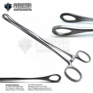 Forceps de sujeción de esponja Foerster Ballenger de acero inoxidable de alta calidad al mejor precio del proveedor del fabricante 25cm por Germed ENT