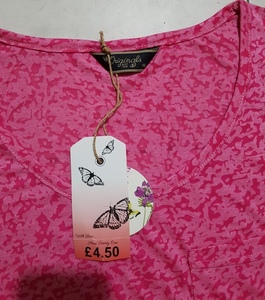 Lote de material de algodón para mujer Tops Sexy estampado de flores para la temporada de primavera de verano Disponibilidad en Bangladesh Stock Cancelar envío - Product Image 4