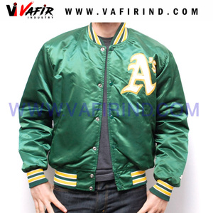 Veste d'université pour hommes personnaliser les patchs en sergé Tackle et broder 2024 vestes au design personnalisé - Product Image 3