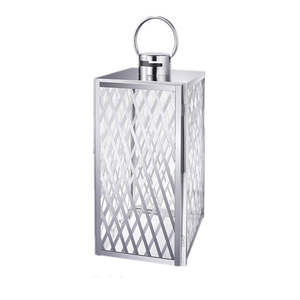 Windproof <b>Large</b> Size Black <b>Candle</b> <b>Lantern</b> Courtyard and Home Decorative Metal Classical <b>Candle</b> <b>Lantern</b> - Product Image 6