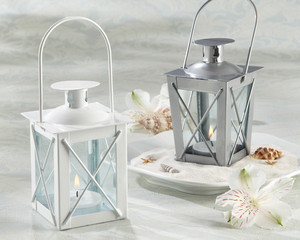 Linterna de vela de metal blanco hecha a mano para decoración de boda de oficina en casa otros candelabros y linternas - Product Image 5