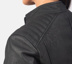 Chaqueta de cuero elegante para mujer al aire libre Venta caliente Diseño de invierno único Abrigo de moda Nuevas llegadas Ropa de abrigo de moda para mujer - Product Image 6