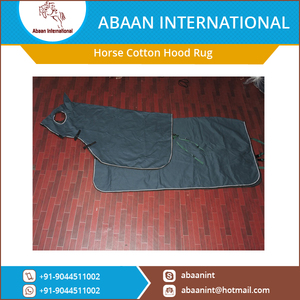 Drap d'été en coton respirant pour chevaux Tapis respirant avec sangles offrant une couverture complète - Product Image 2