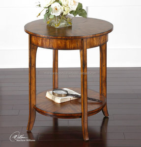 โต๊ะกาแฟไม้เนื้อแข็งคาร์เมลสำหรับห้องนั่งเล่น - Product Image 1