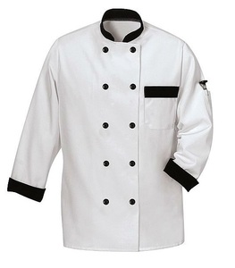 Manteau blanc de Chef de Restaurant, uniforme d'hôtel, manteau et pantalon de travail pour Chef - Product Image 4
