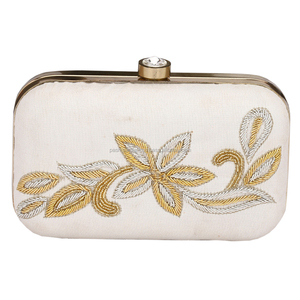 Broderie de Zari Embrayage Sac À Main - Product Image 1