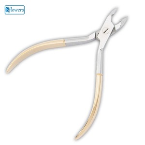 Stainless Steel <b>Cuticle</b> <b>Nippers</b> with Spring inside Lap Joint - Product Image 1