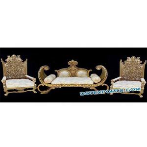 Conjunto de sofás de boda musulmán, conjunto de sofás de Maharaja real para boda - Product Image 1