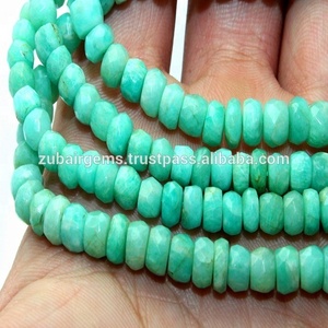 ราคาขายส่งลูกปัดหินอะเมซอนไนต์ธรรมชาติ - Product Image 2