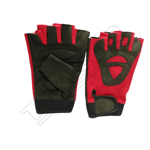 Gants de cyclisme unisexes à demi-doigts pour le sport, le fitness et la salle de sport à domicile, en polyester respirant, fabriqués au Pakistan - Product Image 5
