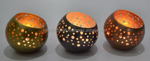 Portavelas de Metal Hecho a Mano, Decoración Elegante para Interiores/Exteriores, Hogar, Hotel, Oficina, Fiestas Navideñas - Product Image 5
