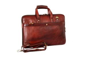 Handmade PU Messenger <b>Bag</b> Leather <b>Laptop</b> <b>Bags</b> With Customizable Size - Product Image 5